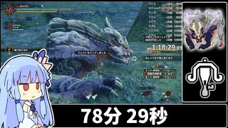 【MHRise】里マガイマガドRTA 1時間18分29秒 Voiceroid実況 Part3