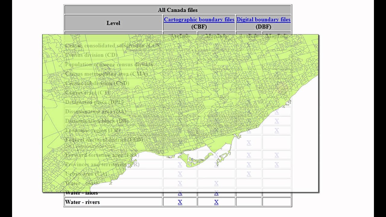Finding Geospatial Data Youtube