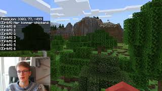 Minecraft Python Tutorials - Chicken Rain