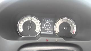 Jaguar XF SV8 Supercharged acceleration with upgra