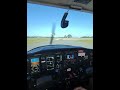 cessna landing from washington to florida 👍🛩️ sunshine pilot airplane longtrip airfield