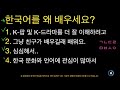 why do you learn korean 한국어 왜 배우세요