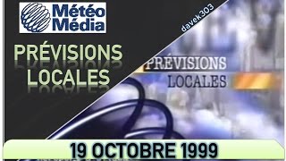 MétéoMédia Prévisions Locales - 19 octobre 1999