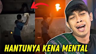 CUMA DI KONOHA HANTU DI GINIKAN ‼️ OZIIE TV REACTION HOROR..