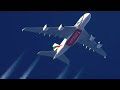 20 MINUTES of HIGH ALTITUDE PLANESPOTTING | Contrails over Europe ! (A380,A350,B777,B787,A330,G7000)