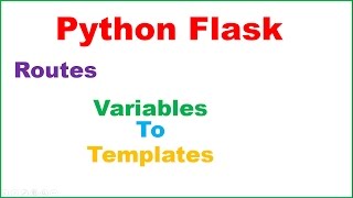 Python Flask Ep.03 : Routing and Passing Variables to Templates