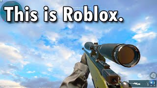 This game is actually Roblox, NOT Call of Duty