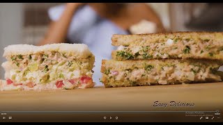 Easy Delicious Sandwich recipes 2 ways - sandwich  nkunda kurya cyane ubwoko 2 butandukanye