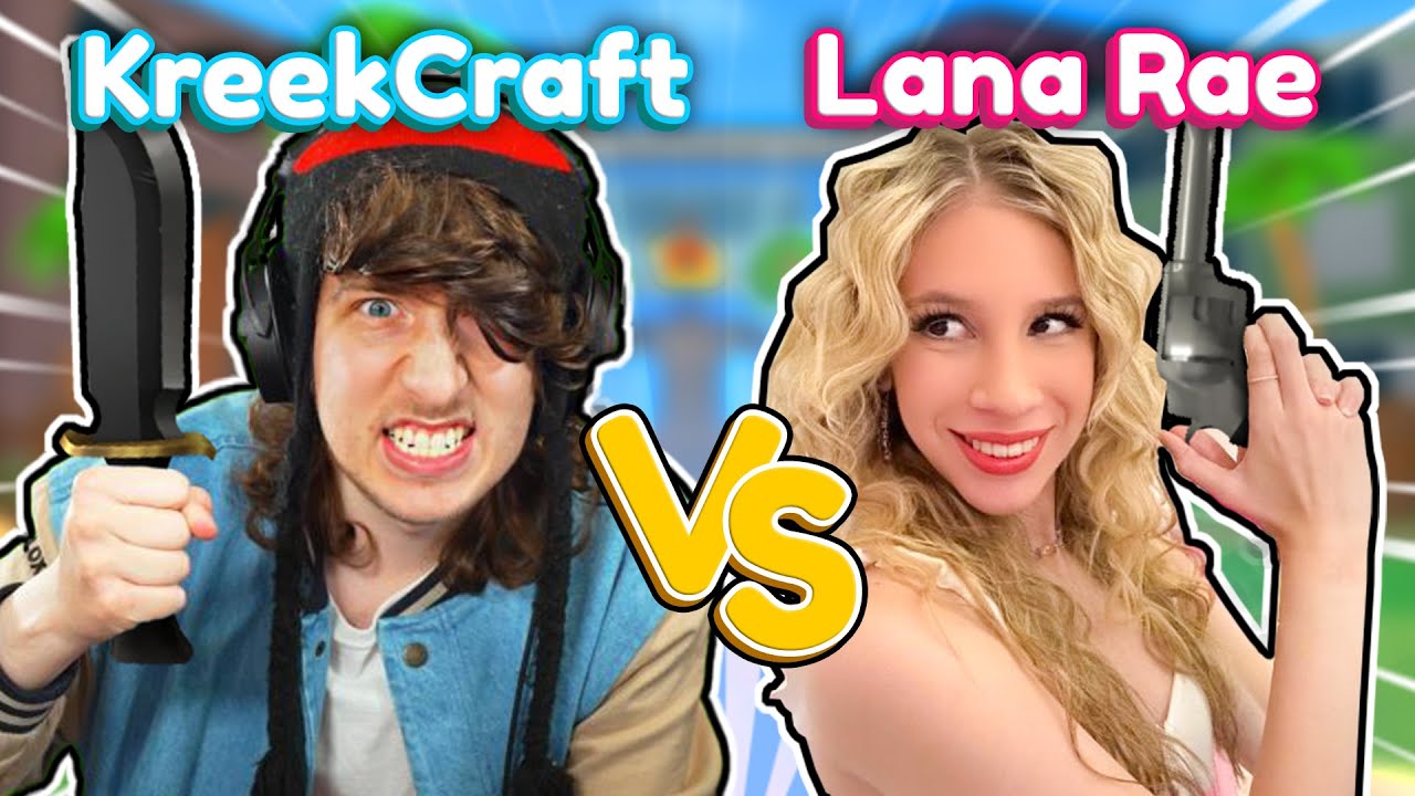 I Challenged Kreekcraft On Roblox Youtube