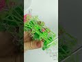 DIY rubber bands 3D cactus#shorts #diy #rubberbands #loombands #rainbowloom