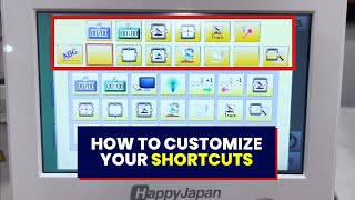 i - Custom Feature: Customize your Shortcuts | Happy Panel