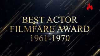 Filmfare award every best actor winners from1961 to 1970