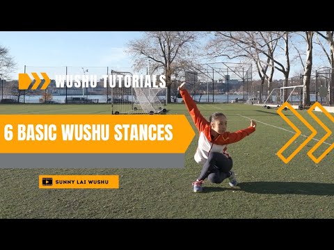 Wushu Tutorial Six Basic Wushu Stances Youtube