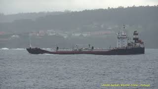 LAGAN Leaving the port of La Coruna towards Blaye (FR) - 5 april 2019