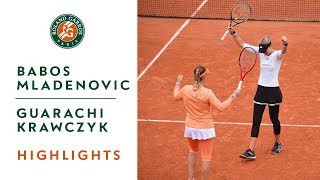 Babos/Mladenovic vs Guarachi/Krawczyk - Women's Doubles Final Highlights I Roland-Garros 2020