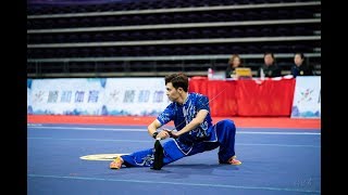 Men's Daoshu 男子刀术 第4名 辽宁队 甄海涛 9.65分 liao ning zhen hai tao 2018武术套路冠军赛 中国武术 wushu