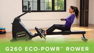 The G260 ECO-POWR™ Rower