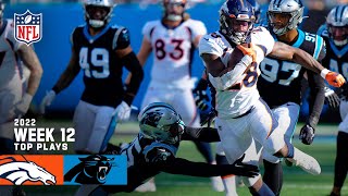 Denver Broncos Top Plays vs. Carolina Panthers | 2022 Regular Season Week 12
