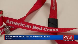 Local red cross helps out in midst of California wildfires