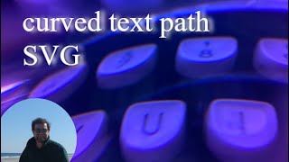 SVG text along a curved path #shorts
