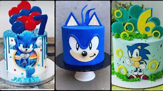 Super Sonic The Hedgehog Cake Decorating Ideas for Boys