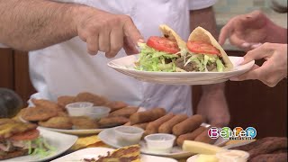 Homemade arepas from El Puente Venezuelan Food