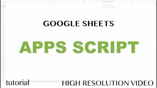 Google Sheets Apps Script Tutorial - Clear Contents - Part 4
