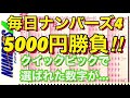 毎日ナンバーズ4勝負 勝負20日目の抽選結果はどうなったのか・・・ 2021年12月3日抽選回