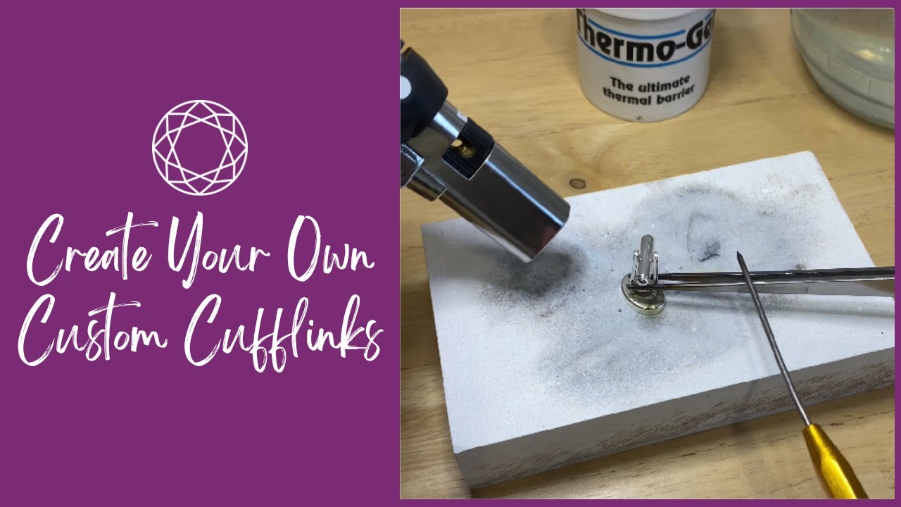 Create Your Own Custom Cufflinks Youtube