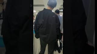 [Close up] 170515 Blue Hair SHINee Taemin at Gimpo Airport