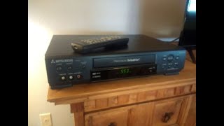 Mitsubishi Stereo Hi FI VCR, no maintenance required