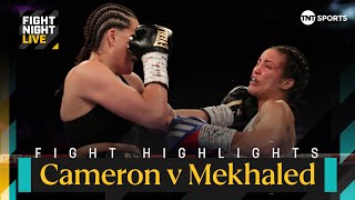 NEW INTERIM CHAMP! 🏆 | Chantelle Cameron vs Elhem Mekhaled | Fight Night Highlights