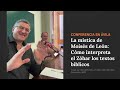 cómo interpreta el zÓhar los textos bíblicos 🕎 conferencia de mario sabÁn en Ávila