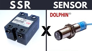 SSR Solid State Relay Wiring with Proximity Sensor/Switch and AC Load (220 VAC)