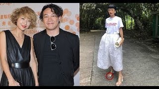 陳奕迅老婆徐濠縈穿8cm高跟鞋，只靠大腳趾「勾」著，這褲子是要起飛？