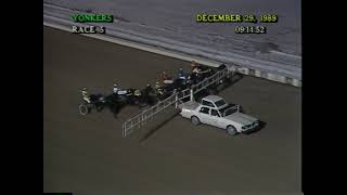 1989 Yonkers Raceway - Fancy Tricks & Ray Schnittker