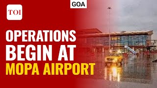 Goa gets a new airport; operations begin a Manohar International airport