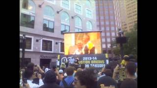 Peter At Bruins Rally October 2, 2013