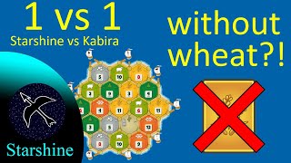 1vs1 WITHOUT wheat?! 🌾 ★ Catan Gameplay