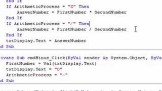 5.3(3) Calculator in Visual Basic Part 3 - Perfecting Code