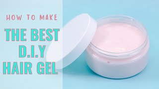 BEST DIY GEL FOR NATURAL HAIR! - [HOW TO MAKE]