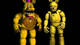 Fredbear And Spring Bonnie Best Friends Forever Five Nights - 