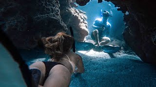 Freediving With The Girls \u0026 Spearfishing With The Boys On Remote Islands - Ep 171