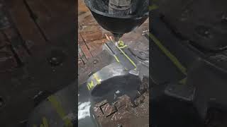 45,000 PSI of Rage vs. Titanium (waterjet cutting)