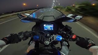 HYPER RIDE ON MY YZF R15M ⚡ | GOPRO HERO 10 CINEMATIC + 4K + 60FPS - MOTOVLOG