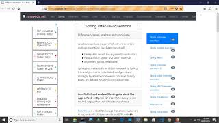 Difference between Java bean and spring bean. | javapedia.net
