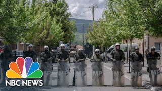 Kosovo police clash with ethnic Serbs over newly elected officials