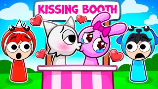 Sprunki But Wenda's Kissing Booth!