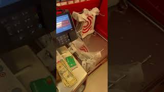 Using the self checkout at Target to get $140 cash back (HACK) #realaf #target #selfcheckout