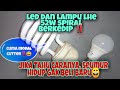 CUMA MODAL CUTTER‼️SERVIS LAMPU philips 52watt spiral dan LED BERKEDIP KEDIP‼️